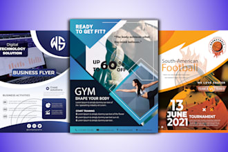 do business , event, party, gym, birthday, flyer or poster