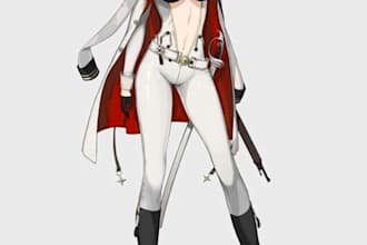 do for you digital anime,manga or cartoon art