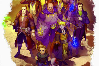 cerate dungeons and dragons, dd character or dnd party