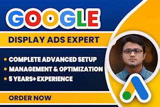 setup google display ads, retargeting, dynamic remarketing