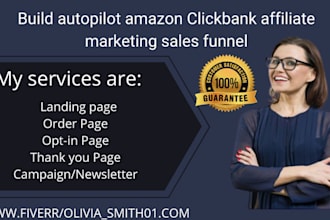 build autopilot amazon clickbank affiliate marketing sales funnel