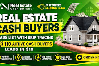 provide real estate cash buyers and investor leads
