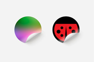design custom labels and stickers