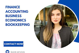 do accounting and finance assignments, financial analysis projects and reports