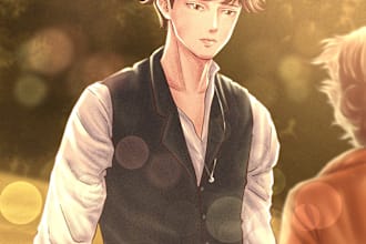 make fantasy characters in anime and manga style