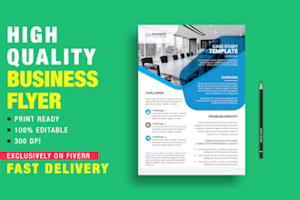 design professional business flyer