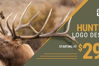 create high quality hunting logo for your business