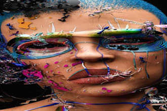 create 3d nft art, 3d nft, nft collection, 3d nft artist, nft graphic design art