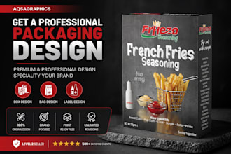 create a pixel perfect packaging box design with die cut