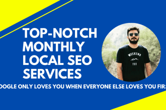 do monthly local SEO service for plumbers, dentists, lawyers