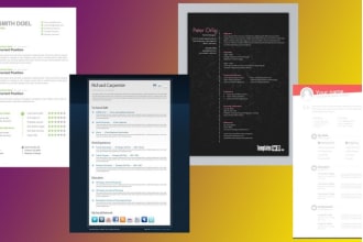 design a RESUME to get your Dream Job