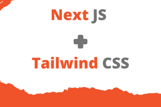develop website using next js and tailwind css for you