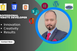 develop a website on wordpress or go high level for you