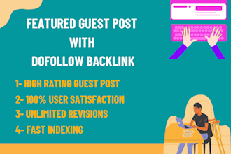 provide featured guest post on high da dr site