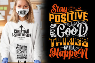 bulk christian typography tshirt design or faith bible verses church tshirts