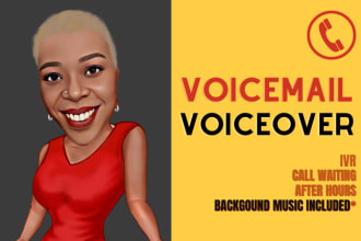 provide a  voicemail message for your business