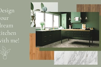 design your kitchen with realistic renders