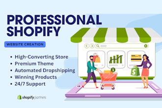 design, redesign shopify store, shopify dropshipping store, shopify website