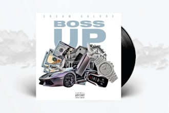 do a unique single cover or an album cover art