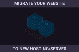 migrate your website to new hosting or server
