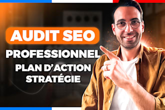 do professional SEO audit in french and recommendations