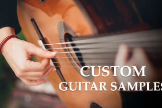 record steel and nylon guitar samples