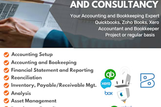 do your bookkeeping in quickbooks, xero, zoho books