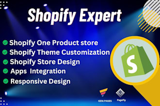 design a profitable shopify store with shopify theme customization