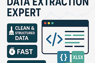 do fast python web scraping, data extraction and automation