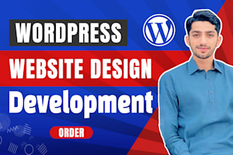 create, redesign or design wordpress website