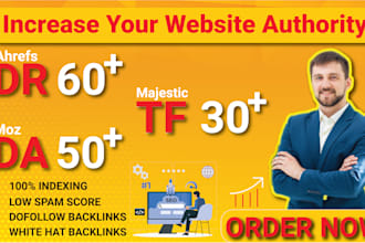 increase majestic trust flow increase domain rating
