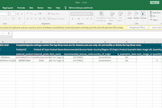 create amazon product listing and variation for your listing