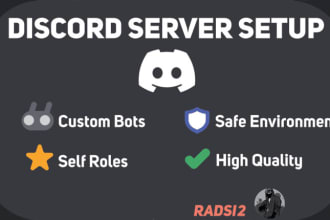 design and configure a discord server in 24 hours