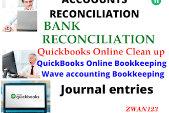 do bank reconciliation, complete bookkeeping in any software