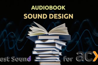 do audiobook sound design