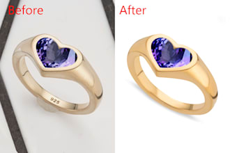 do professional high end jewelry retouch