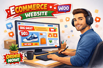 build ecommerce website with wordpress woocommerce