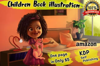 draw exceptional children book illustration
