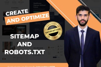 fix all XML sitemap and robots txt issues for website SEO