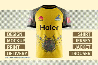 design sublimation shirts, hoodies and sports jerseys