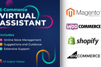 be magento, shopify, wordpress virtual assistant