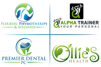 do medical health and wellness logo design