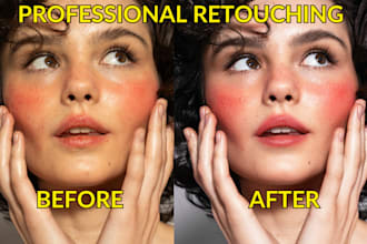do perfect photoshop photo editing and retouching
