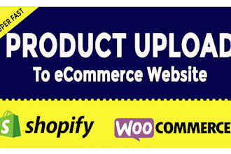add products to your shopify or woocommerce store