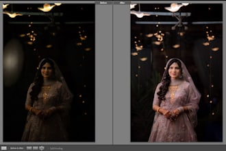 do color grade your wedding photos in lightroom