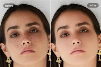photoshop edit and photo touch up within 4 hours