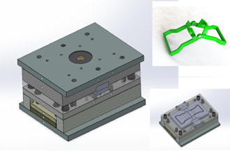 do plastic mold designing , injection mold desiging, die desiging