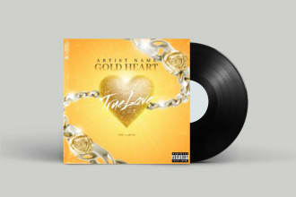 design album or single cover art