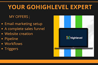 be your go high level gohighlevel clickfunnels salesfunnel and workflow expert