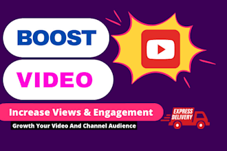 do organic youtube video promotion for channel growth